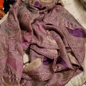 Purple scarf never worn